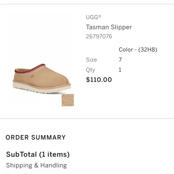 UGG Tasman Slippers - Picture 1 of 3